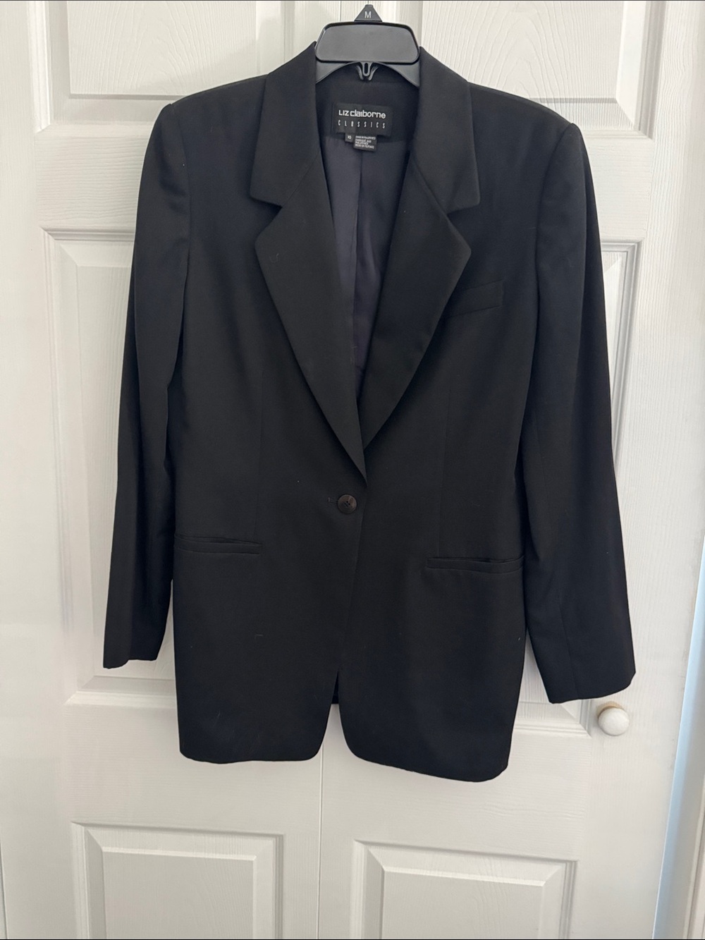 Liz Claiborne Black Single-Button Women's Blazer